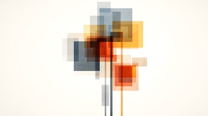 Dynamic abstract background with pastel color shapes modern art digital design creative space