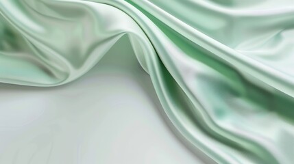 Obraz premium Light pale blue green abstract background that provides ample space for creative design. This soft and soothing color combination of light blue and green creates a serene and versatile backdrop, perfe