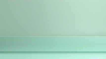 Light pale blue green abstract background that provides ample space for creative design. This soft and soothing color combination of light blue and green creates a serene and versatile backdrop, perfe