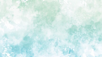 Light pale blue green abstract background that provides ample space for creative design. This soft and soothing color combination of light blue and green creates a serene and versatile backdrop, perfe