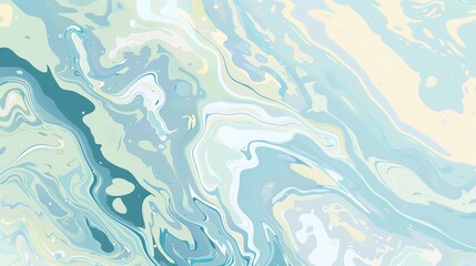 Light pale blue green abstract background that provides ample space for creative design. This soft and soothing color combination of light blue and green creates a serene and versatile backdrop, perfe