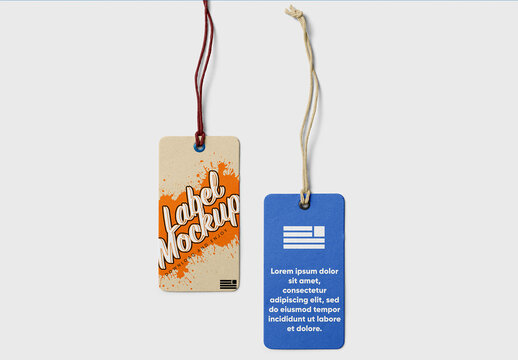 Double Label Mockup