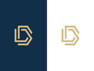 Letter D Logo Design. Vector Logotype Concept. © lettett