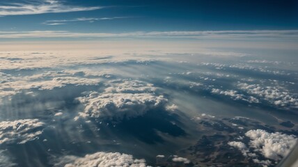 Aerial View of Cloudscape