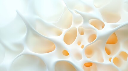 Abstract white and orange gradient background design with soft smooth blended colors for modern projects