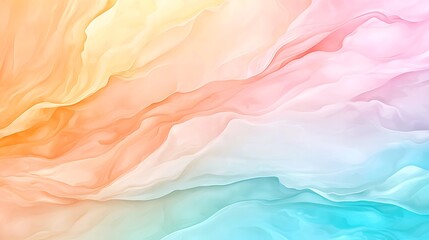 Obraz premium Abstract background in pastel color waves digital art soft environment artistic viewpoint