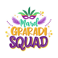 Creative Festive Logo for Mardi Gras Events