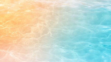 Serene water ripples abstract background in pastel colors tranquil environment digital art