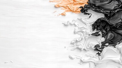 Obraz premium Abstract background art with pastel colors creative design modern studio minimalist style