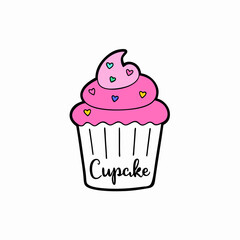 cupcake with cherry