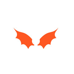 red dragon wings vector