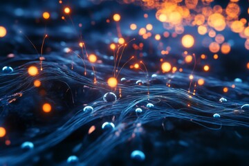 Magical Fiber Optic Light Display