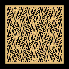 Laser cut and print design