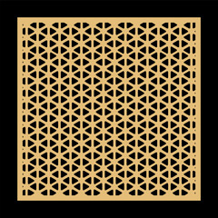 Laser cut and print design