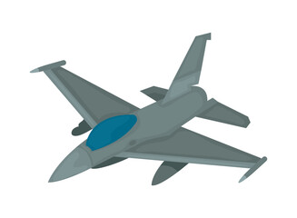 air force airplane isolated
