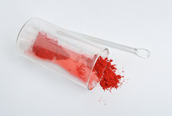 Carmine. also called cochineal, cochineal extract, crimson lake, or carmine lake is a pigment of a...