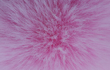 Fototapeta premium Stylish Faux Fur: Beautiful Pink Fleece Pattern Background