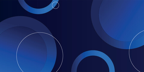 Abstract blue geometric background. Dynamic shapes composition. Eps10 vector