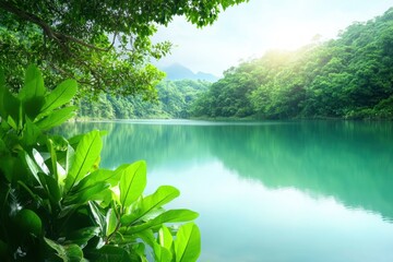 Lush Wetlands A Vibrant Ecosystem Flourishing Through Conservation and Climate Change Adaptation Discover the diverse wildlife thriving in these restored habitats, showcasing the successful