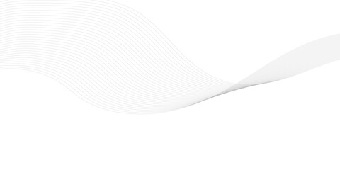 Abstract colorful wave and curve lines with technology background. Abstract frequency sound wave technology and science background. Wavy banner, template design.	