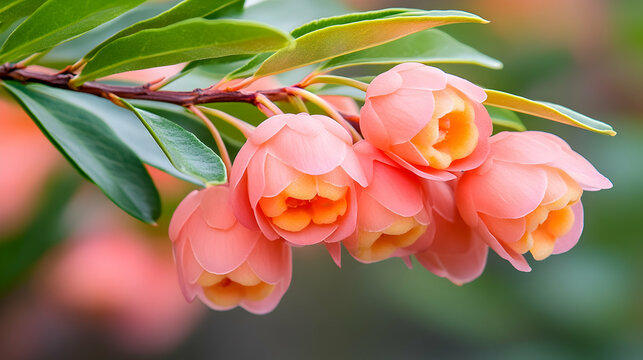 Pink flowers of an Australian native Geraldton Wax cultivar, CWA Pink, Chamelaucium uncinatum, family Myrtaceae, endemic to Western Australia. Winter and spring flowering.