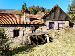 Technical cultural monument, Brenscheider oil mill, the mill is one-storey and made of quarry stone masonry