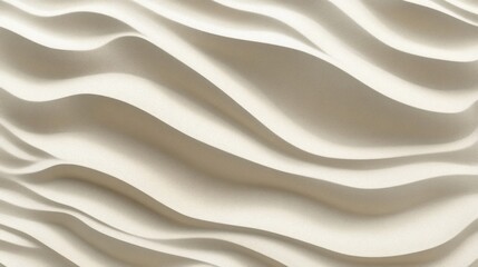 Obraz premium White wave texture wall interior design background