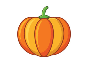 pumpkin isolated on white background