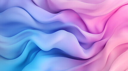 Obraz premium Fluid Gradient Background in Blue, Purple, and Pink with Soft Transitions