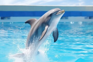 Dolphin dolphin animal mammal