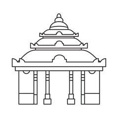 new vishwanath temple simple