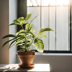 plant in a vade at home