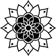 abstract floral ornament