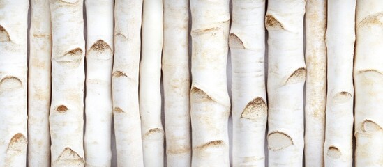 Fototapeta premium White birch bark texture background
