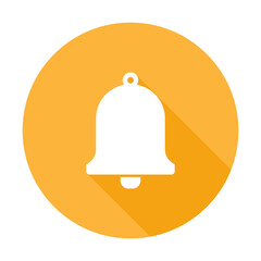 notification bell icon with transparent background
