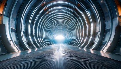 light tunnel in the tunnel