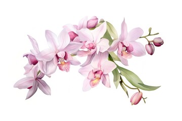 Naklejka premium Orchid blossom flower nature