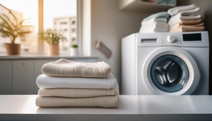 washing machine and laundry
