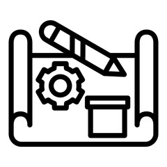 Vector Design Prototyping Icon Style