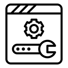 Vector Design Maintenance Icon Style
