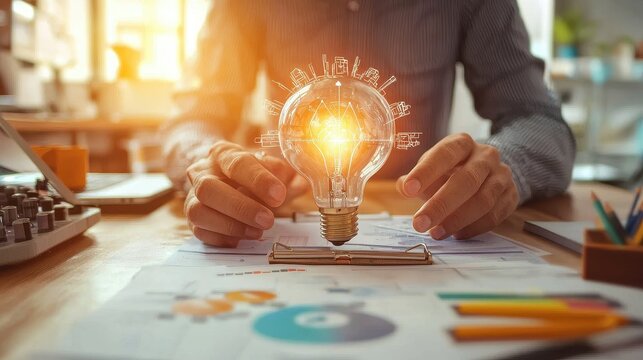 Effective corporate branding visuals enhance brand identity and recognition.