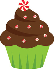 Christmas Cupcake