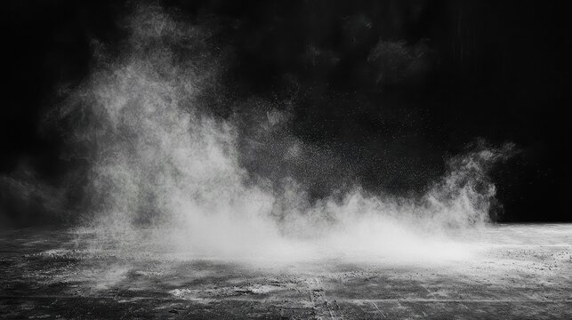 Artistic depiction capturing the essence of chalk dust.