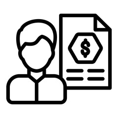 Vector Design Advisor Icon Style