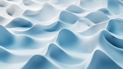 Obraz premium a close up of a very large wave of white material