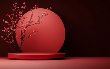 Background of traditional China element e-commerce product display platform
