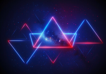 Abstract background with glowing stars, abstract glitter silver, purple, blue lights background. de-focused.