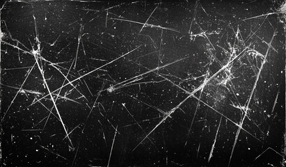 Black and white texture with scratches and marks
