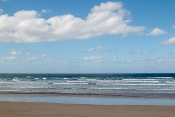 Coast of Atlantic ocean, Famara, Lanzarote