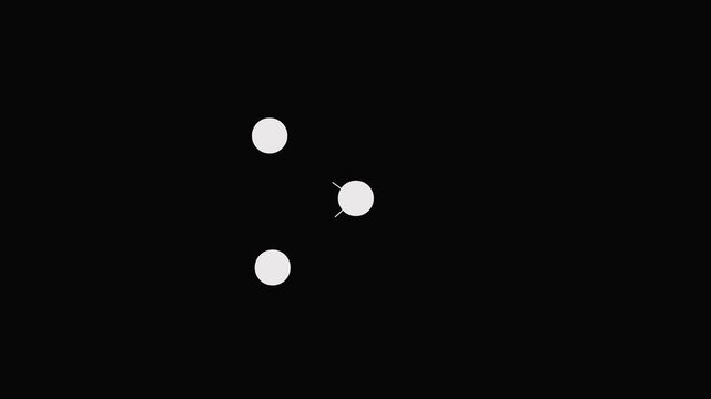 share it aps ,online, download share it, background with black and white balls